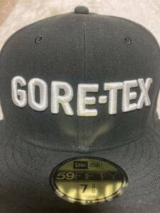 Daiwa×NEW ERA×GORE-TEX 59FIFTY Collaboration ダイワ×ニューエラ×ゴアテックス キャップ ブラック×ホワイト 7 3/8(58.7cm)