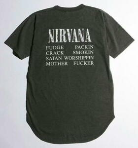 Nirvana monkey time　vestibule Tシャツ BEAUTY&YOUTH UNITED ARROWS　ニルヴァーナ ビッグTシャツ バンドTシャツ　バンT