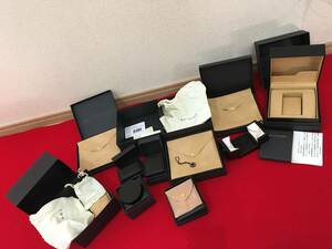 【飛脚便100】良品から痛み有含む BVLGARI ブルガリ 純正 箱 BOX 収納袋 時計用 指輪用等 ギャラカード含む 付属品 11点まとめ セット[]