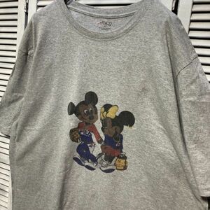 AGHW 1スタ グレー パンク Tシャツ セディショナリーズ ミッキー ミニー 90s 00s ビンテージ アメリカ 古着 ベール 卸 仕入れ