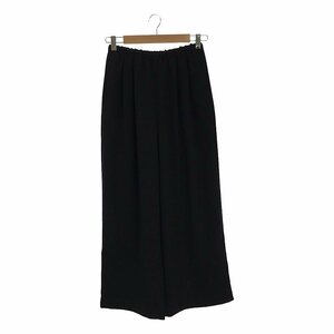 ENFOLD / エンフォルド | RELAX ELASTIC WIDE-TROUSERS パンツ | 34 | ネイビー | レディース