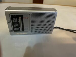aiwa AMラジオ CR-AS7 電池付