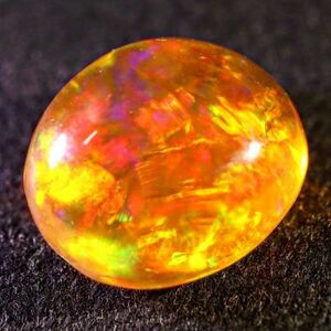 高品質&遊色抜群!!1.610ct 天然ファイアオパール メキシコ産＜裸石 ルース ファイヤーオパール fire opal 宝石 jewelry 天然 natural＞