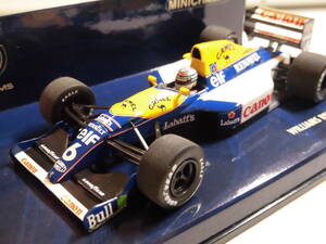 ウィリアムズ・ルノー　FW14　リカルド・パトレーゼ　1991　【PMA　1/43　ミニチャンプス　F1ミニカー】　WILLIAMS　RENAULT