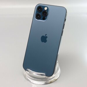 Apple iPhone12 Pro 256GB Pacific Blue A2406 MGMD3J/A バッテリ84% ■SIMフリー★Joshin4798【1円開始・送料無料】