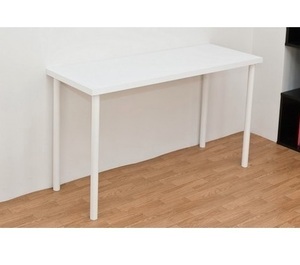 ◆送料無料◆フリーテーブル 120幅 奥行き45 ホワイト 白 120×45 作業台 書斎 スリム モダン シンプル 机