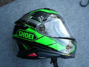 SHOEI ショウエイ　フルフェースヘルメット　Z-8　サイズ　L　59cm グリーン　中古品