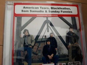 『AMERICAN TEARS & BLACKFEATHER & SAM SAMUDIO & SUNDAY FUNNIES』　ロシア盤MP3CD　1CD