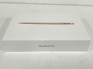 【動作保証】 Apple MacBook Air 13インチ M1 2020 MGND3J/A ノート PC 8GB SSD 256GB ゴールド シュリンク付き 未開封 未使用 B8847779