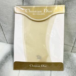 送料140円★Christian Dior クリスチャンディオール★ワンポイント付 パンティストッキング★Mサイズ