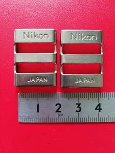 純正 ニコン NIKON ストラップ 金具 2個 18mm幅 送料63円