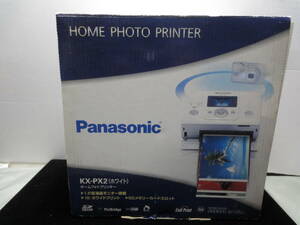 【Panasonic HOME PHOTO PRINTER KX-PX2(ホワイト） ホームプリンター】未使用品