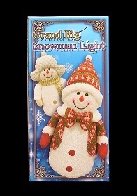 Grand Big Snowman Light　赤　/　スノーマン ライト