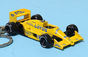 ★☆LOTUS HONDA☆キャメル・ロータスホンダ☆99T☆1987☆F1☆☆#11 中嶋悟☆ミニカー☆キーホルダー・アクセサリー☆★