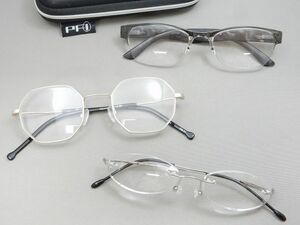ESCHENBACH エッシェンバッハ/ボノックス/PFI リーディンググラス/老眼鏡/メガネ/眼鏡フレーム/アイウェア 3点セット 【g326y1】