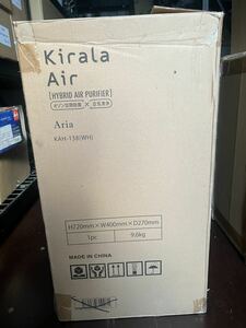 Kirala Air ハイブリッド空気清浄機 Aria（アリア） オゾン空間除菌 空気清浄15畳/オゾン除菌15～20畳 ホワイト