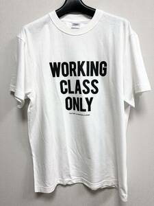 美品 ♪ ザ フェイス THE FACE WORKING CLASS ONLY ギャングスタービル Tシャツ サイズ L ホワイト 検 マックショウ ロカビリー MACKSHOW