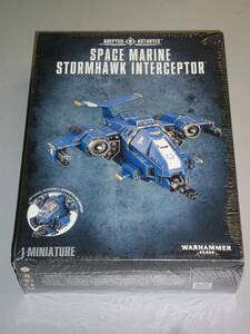 ウォーハンマー Warhammer 40,000 スペースマリーン Stormhawk インターセプタ 48から42 316