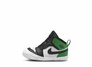 Nike Crib Bootie Air Jordan 1 High "Black and Lucky Green" 8cm AT3745-031