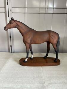 BESWICK ベスウィック RACEHORSE レースホース イングランド製 英国 馬 ホース 競走馬 置物 インテリア オブジェ フィギュリン 陶器 