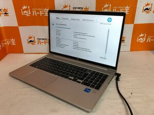 【ハード王】1円～/HP ProBook450G8/Corei5-1145G7/8GB/ストレージ無/10090-G33