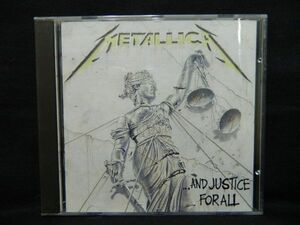 (23)　 METALLICA　　 /　 ...AND JUSTICE FOR ALL　　　輸入盤　　ジャケ、経年の汚れあり