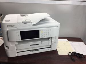 ◆04057) 印刷ページ1017枚　EPSON PX-M5081F インクジェット複合機 複合機 ビジネスプリンター A3 A4 両面　エプソン プリンター　FAX