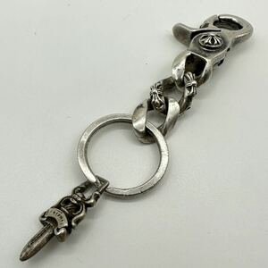 希少◇Chrome Hearts クロムハーツ キーチェーン ファンシー キーホルダー シルバー