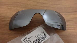  オークリー アンティックス用 カスタム偏光レンズ　ANTIX SILVER TITANIUM Color Polarized