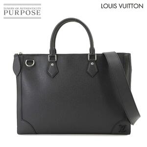 未使用 展示品 ルイ ヴィトン LOUIS VUITTON タイガ スリム ブリーフケース 2way ビジネス ショルダー バッグ レザー M30810 90226763