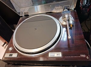 TRIO トリオ KP-880D レコードプレーヤー ダイレクトドライブ ターンテーブル 現状品