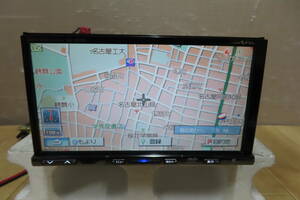 動作保証付★V8727/アルパイン VIE-X075B　HDDナビ　地図2007年　TVワンセグ　Bluetooth内蔵　CD DVD再生OK