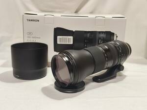 タムロン SP 150-600mm F/5-6.3 Di VC USD G2 ※動作未確認 現状品 箱付き キャノン EF