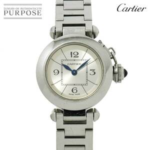 カルティエ Cartier ミスパシャ W3140007 レディース 腕時計 シルバー 文字盤 クォーツ ウォッチ Miss Pasha 90223048