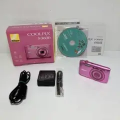 【ジャンク】Nikon COOLPIX S3600 AZALE