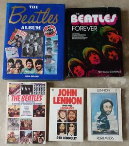 【特価】ビートルズ／ジョン・レノン洋書5冊セット　Beatles/John Lennon