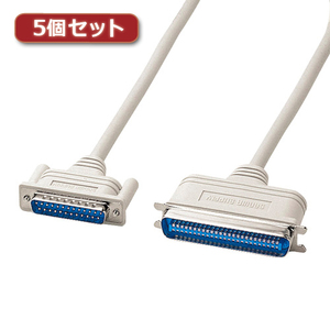 5個セット サンワサプライ SCSIシステムケーブル KB-SCM1K2X5