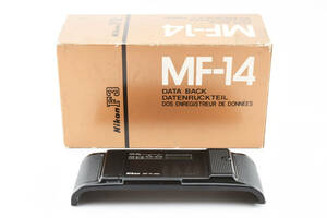 【美品】 Nikon F3用 DATA BACK MF-14 ニコン データバック 元箱付き 動作確認済み #1560