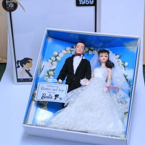 あ//A7544　Barbie バービー　50周年記念　1959 My Favorite Couple Wedding Day ウェディングデイ　Ken&Barbie マテル社