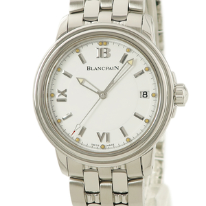 【3年保証】 ブランパン レマン ウルトラスリム 2100-1127-11 白 バー ローマン 生産終了 自動巻き メンズ 腕時計