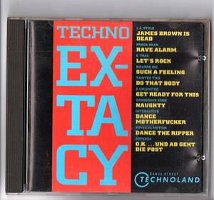 【輸入盤セルCD】「TECHNO EX-TACY」L.A.STYLE, PRAGA KHAN, E TRAX, POTENZA 他 / Dance Street TCHNOLAND DST 30072-2 