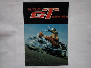 超レア！GT750B1！GT550！GT380！GT250！T500！輸出用GTシリーズ総合カタログ！TR750　CCI　水冷2サイクル３気筒