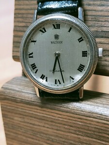 WALTHAM「ウォルサム」maxim手巻きビンテージ腕時計、稼働品