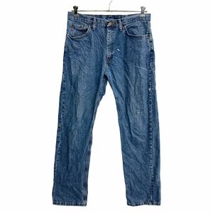 Wrangler デニムパンツ W34 ラングラー レギュラーフィット ブルー メキシコ製 古着卸 アメリカ仕入 2303-154