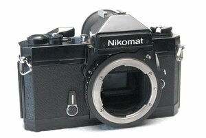 Nikon ニコン Nikomat 昔の一眼レフカメラ FT2（黒）ボディ 希少な作動品 （腐食無し）