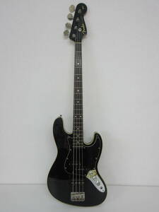 中古 Fender japan ジャズベース Aerodyne Jazz bass ブラック フェンダージャパン ※動作未確認 ／K