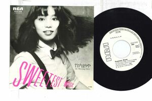 7 竹内まりや Sweetest Music / Morning Glory RHS508PROMO RCA プロモ /00080