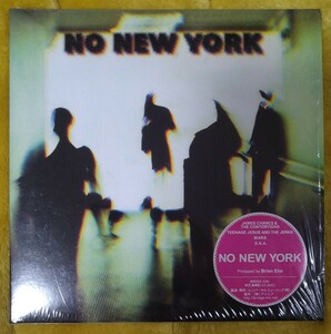 ノー・ニュー・ヨーク NO NEW YORK 廃盤紙ジャケット仕様国内盤中古CD BRIAN ENO CONTORTIONS JAMES CHANCE D.N.A. ノー・ニューヨーク