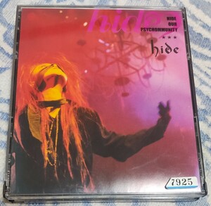 【送料無料】hide/HIDE OUR PSYCHOMMUNITY・PSYENCE A GO GO ★レンタル落ちCD 計5枚 ★