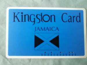 使用済み　Kingston Card　JAMAICA　ジャマイカ